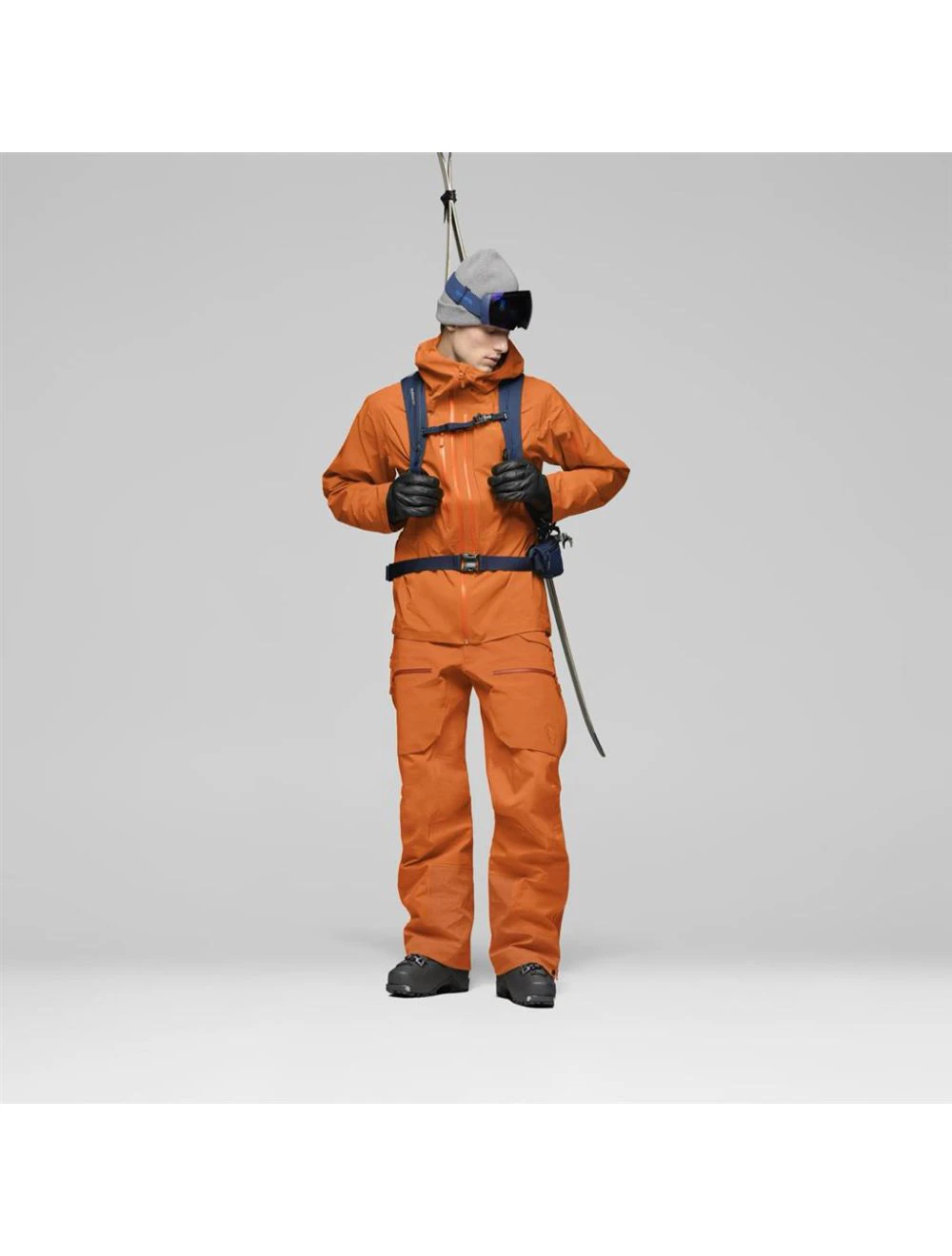 That is a Snowboard Jacket; Ski Jacket; Norrona lofoten Gore-Tex Pro Jacket gold flame