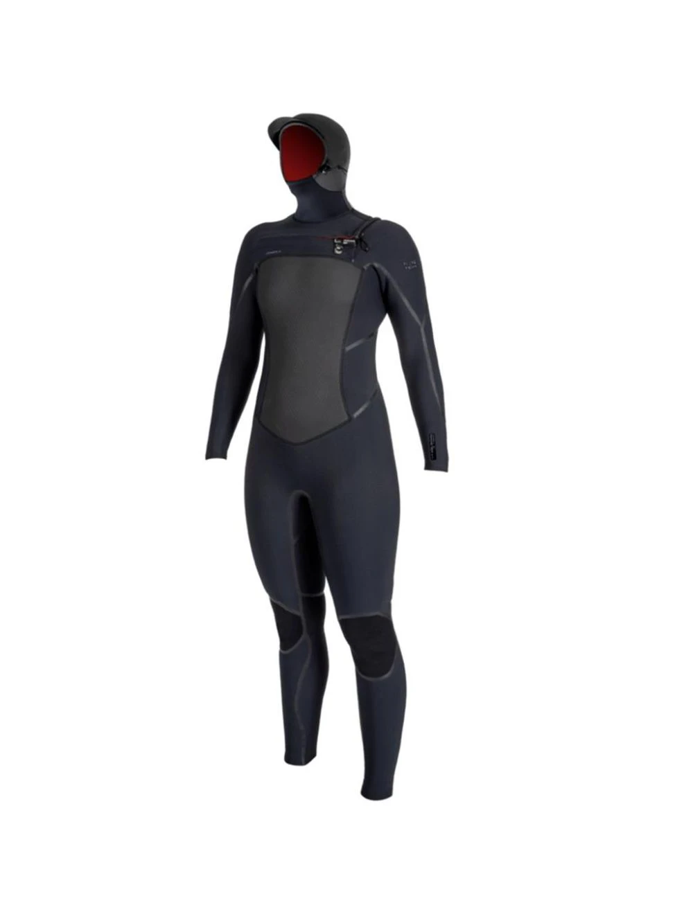 That is a Wetsuit;Neoprene Suit; O'Neill Wms Psycho Tech 6/4 CZ w/Hood BLK/BLK BLK/BLK