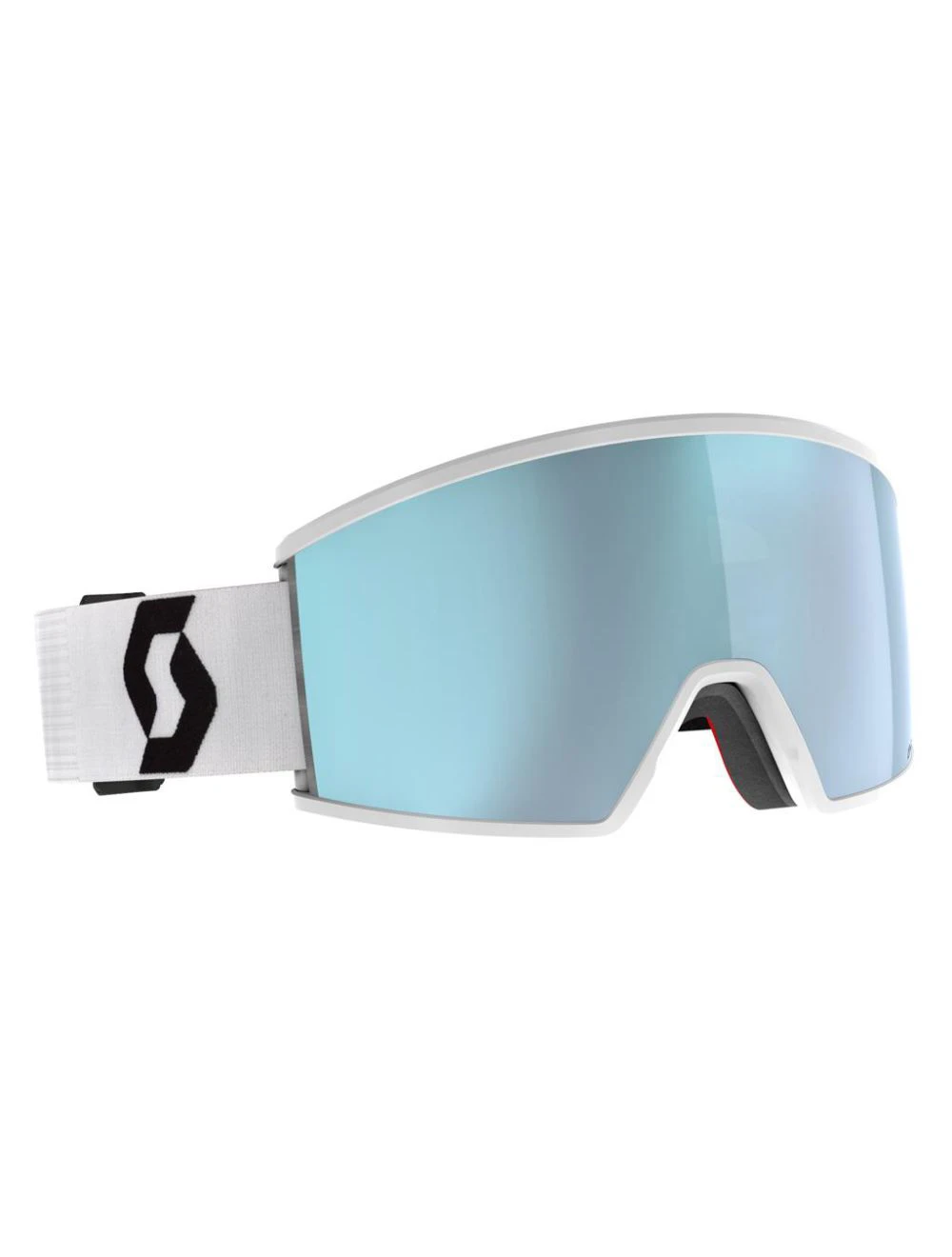 That is a Snow Goggles Scott SCO Goggle Ambit AMP ice chrome S2 mineral white/black mineral white/black