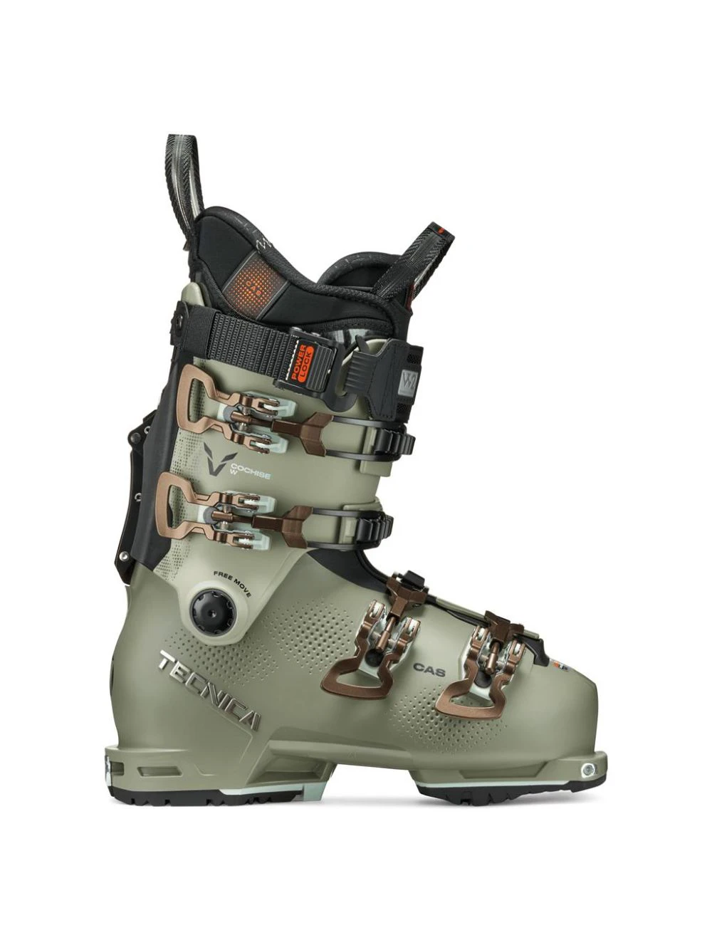 That is a Touring Boots; Skiboots;Schnee;Tourenskischuhe;;Tourenski; Tecnica Cochise 115 W DYN GW camp green