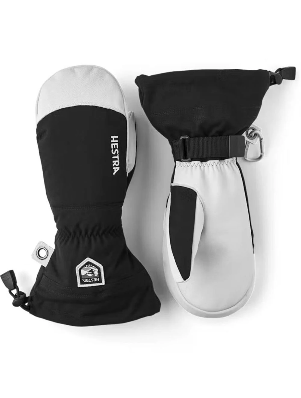 That is a Skigloves;Snowboard.gloves Hestra Army Leather Heli Ski - mitten Black
