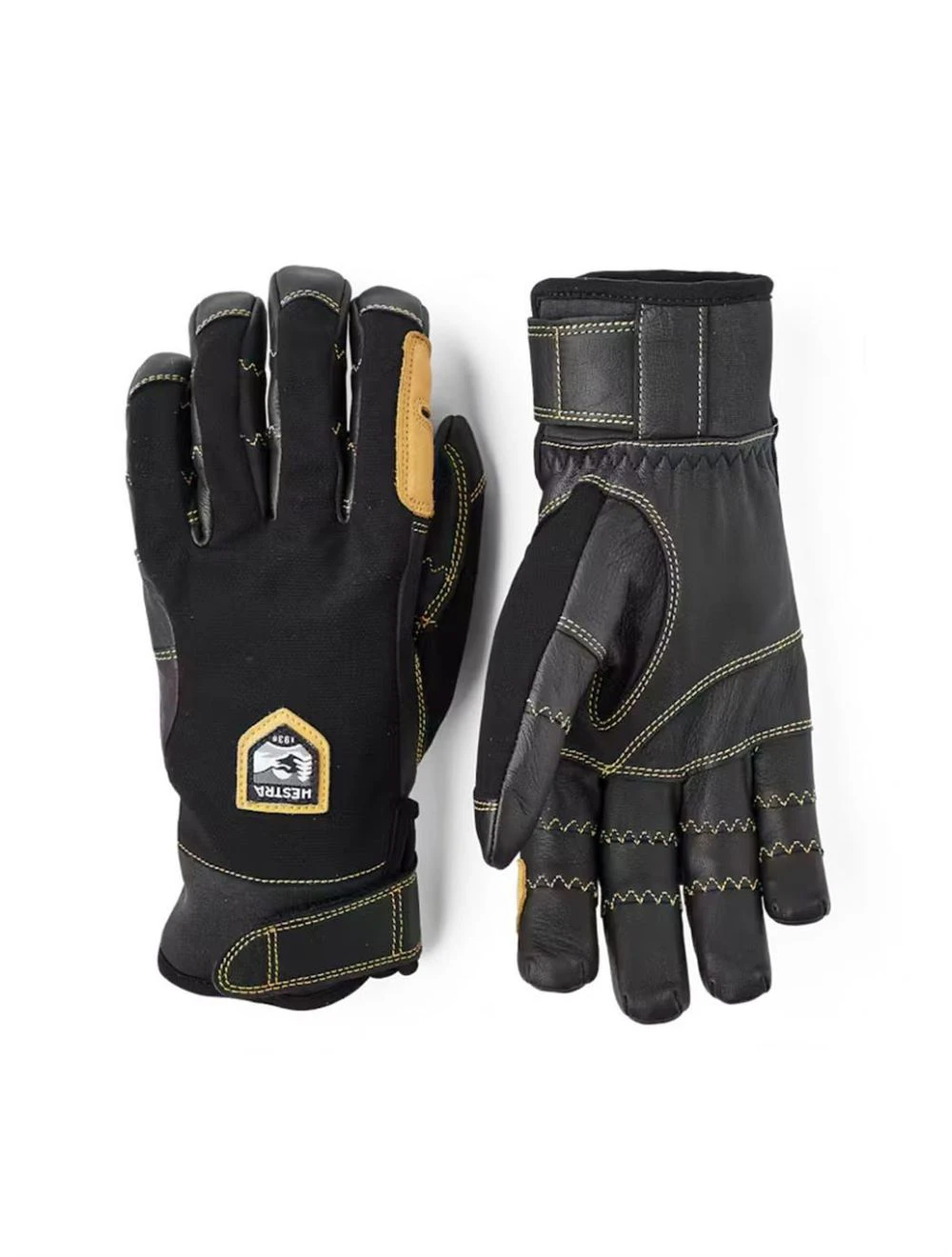 That is a Skigloves;Snowboard.gloves Hestra Ergo Grip Active - 5 finger black black