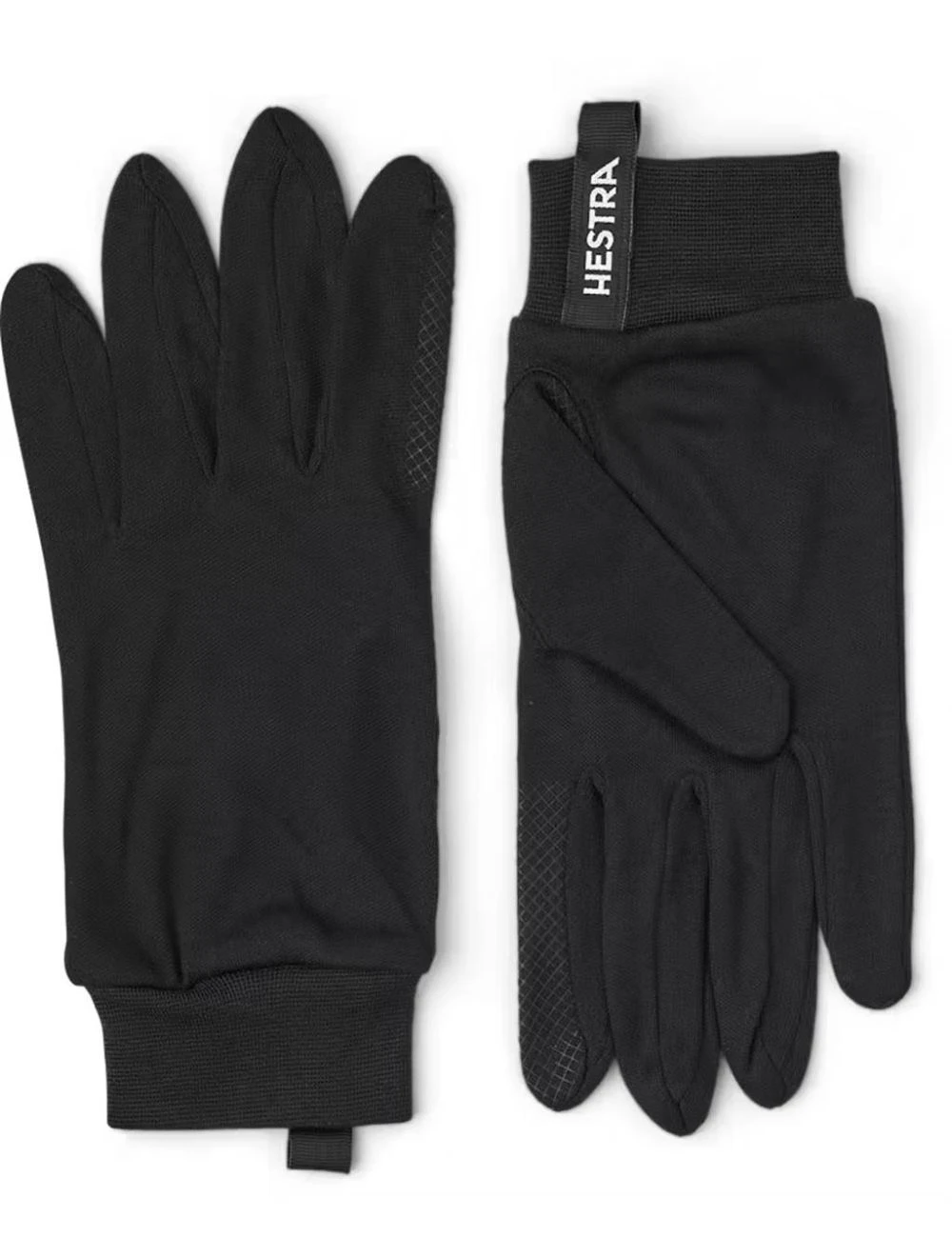That is a Skigloves;Snowboard.gloves Hestra Silk Liner Touch Point - 5 finger Black