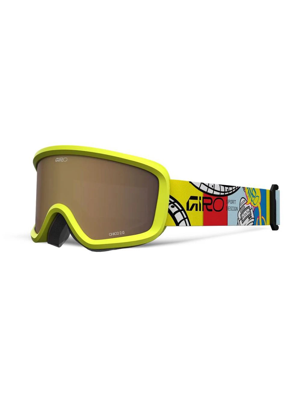 Giro Chico 2.0 Flowers Yellow Amber Pink