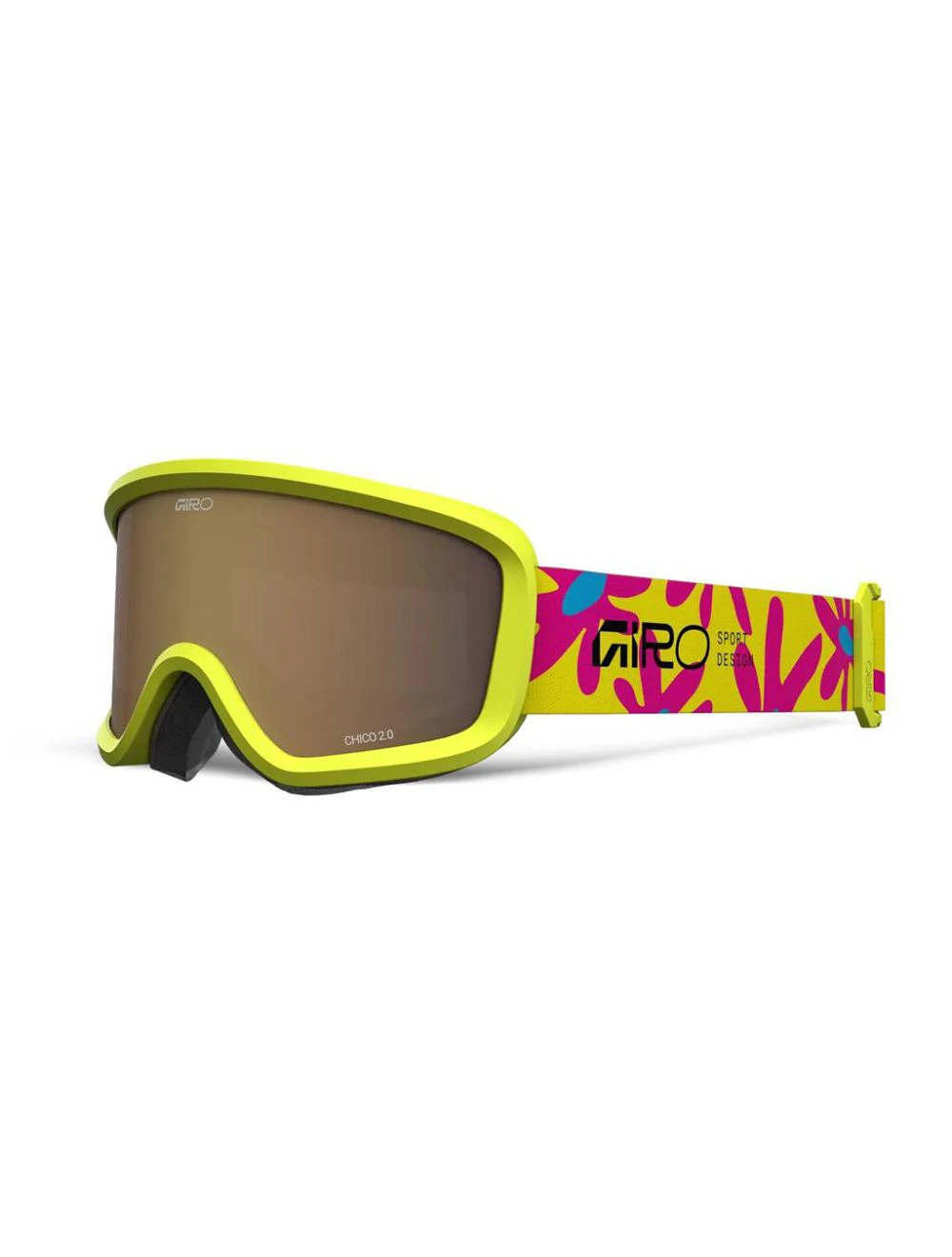 Giro Chico 2.0 Robots Yellow Amber Scarlet