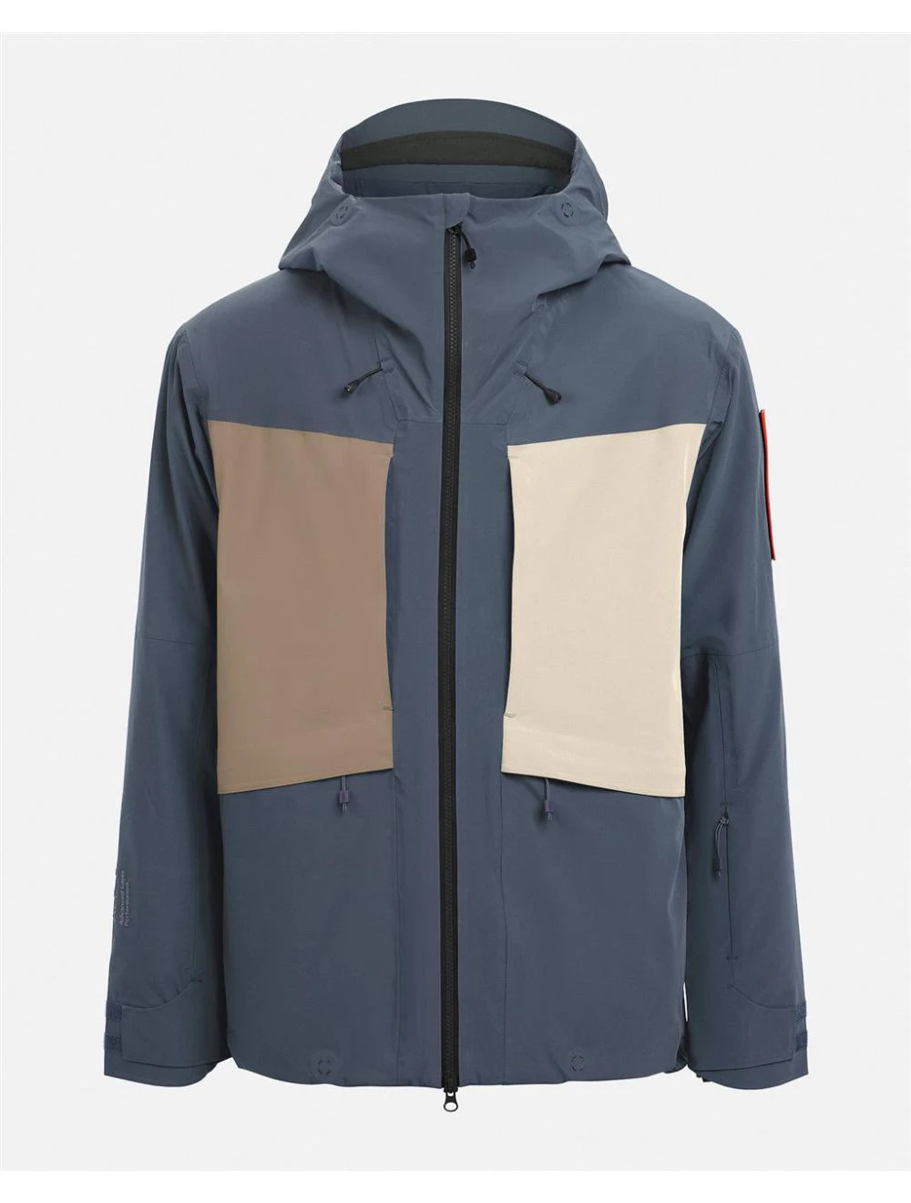 That is a Snowboard Jacket; Ski Jacket; The Mountain Studio Z-5 3L Hybrid Shell Jacket sky captain ombre blue