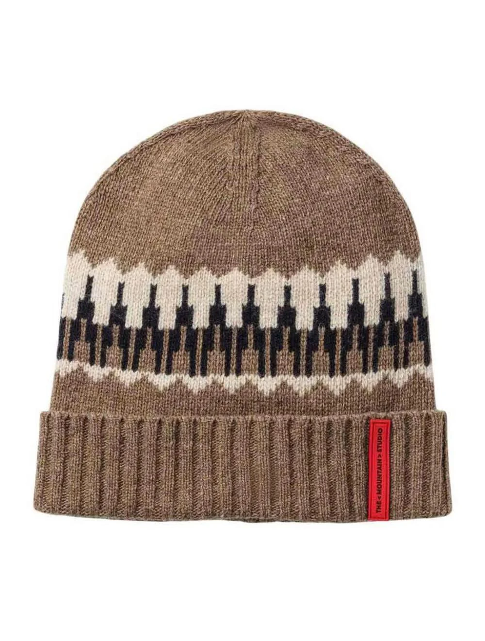 That is a Beanie; The Mountain Studio C-15 Lambswool Beanie brindle brindle