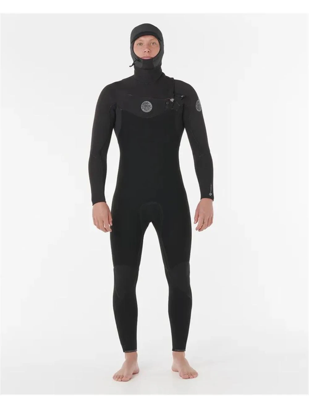 That is a Wetsuit; Surfing; Water; Rip Curl FLASHBOMB CZ HOOD 64 178mfs Black Black