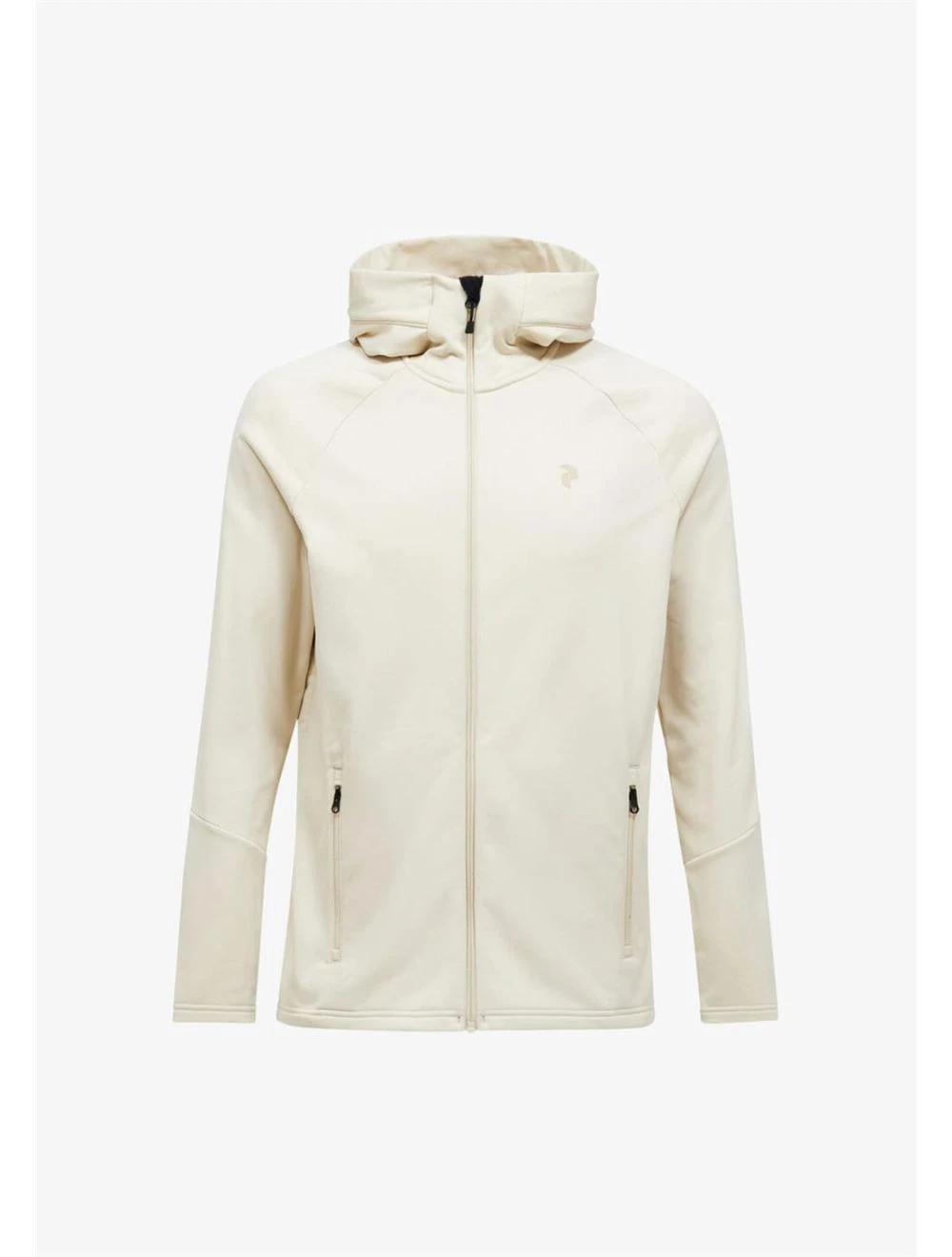 That is a Base Layer Top Peak Performance M Rider Essentials Zip Hood Sand Fog Sand Fog