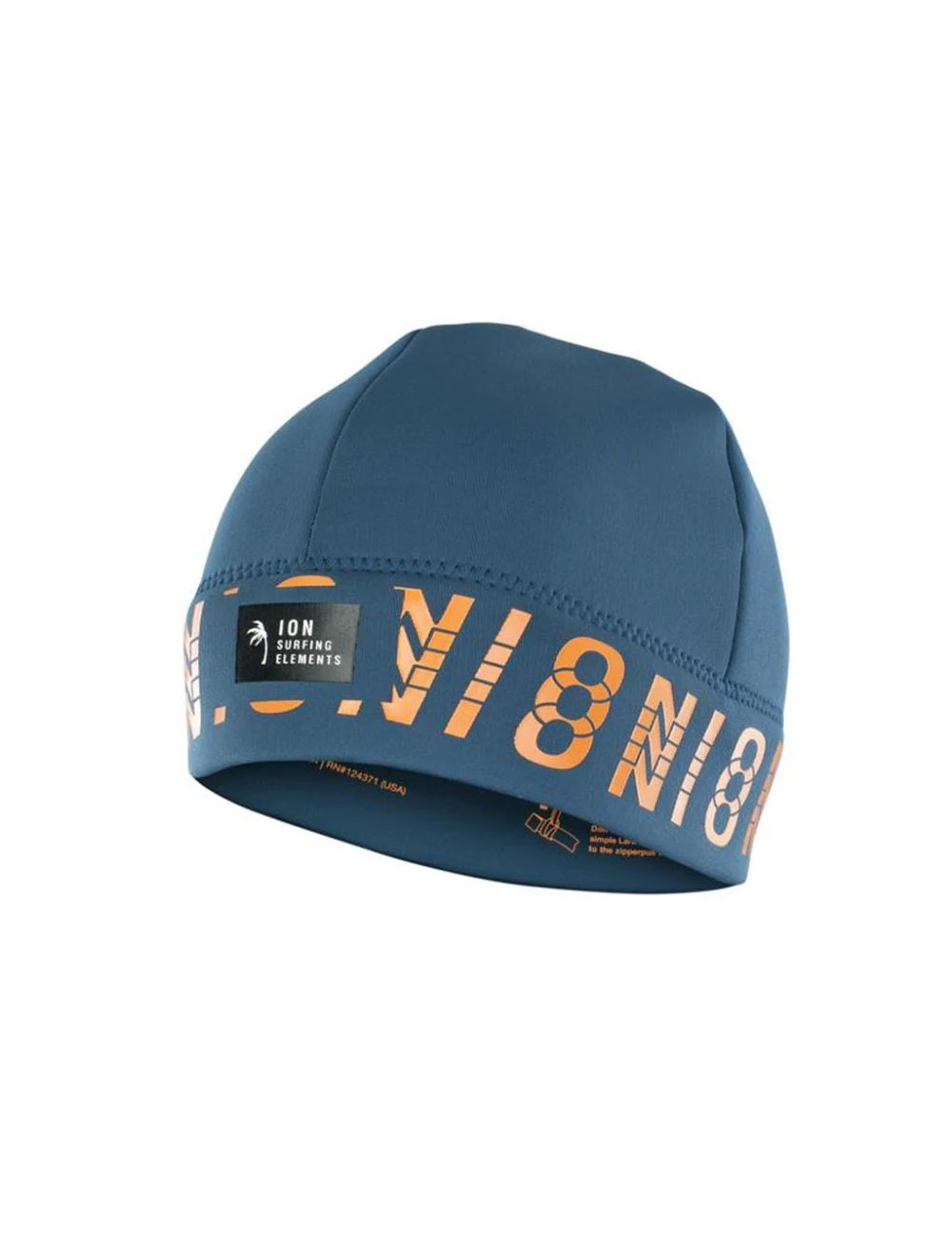 That is a Neoprenhauben; Halte deine Ohren warm! Surfhaube ION Neo Logo Beanie Petrol Petrol