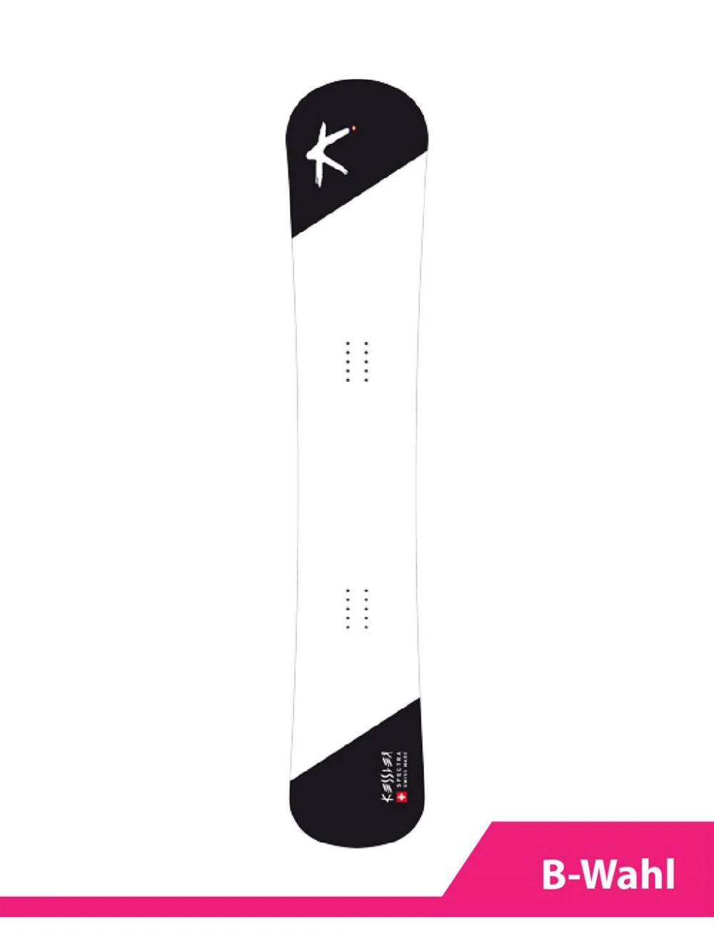 That is a Raceboard; Alpinboard Kessler Spectra B-Wahl Black/white Black/white
