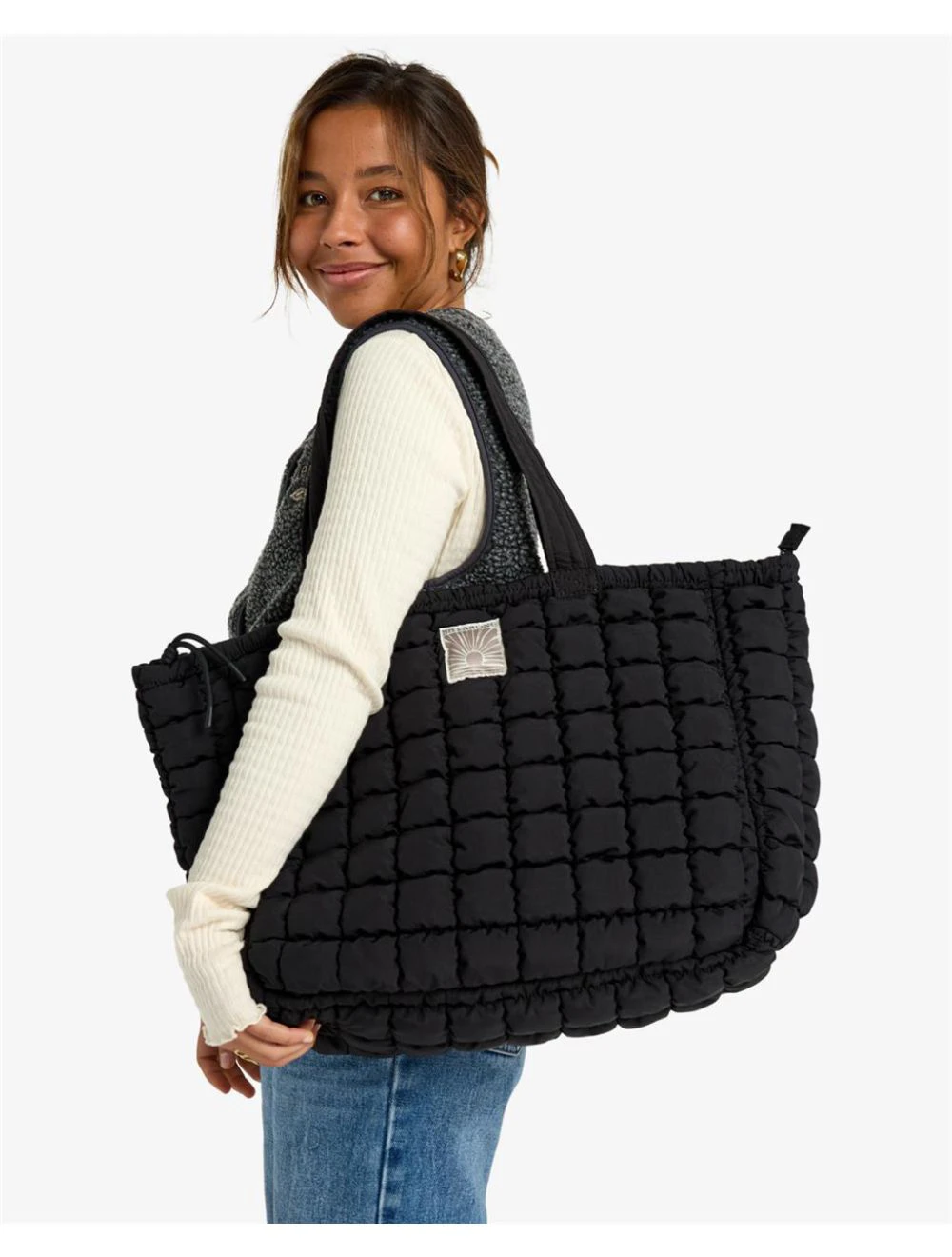 That is a Travel Bag Billabong Dreamaway Tote (BPB) Black Pebble Black Pebble