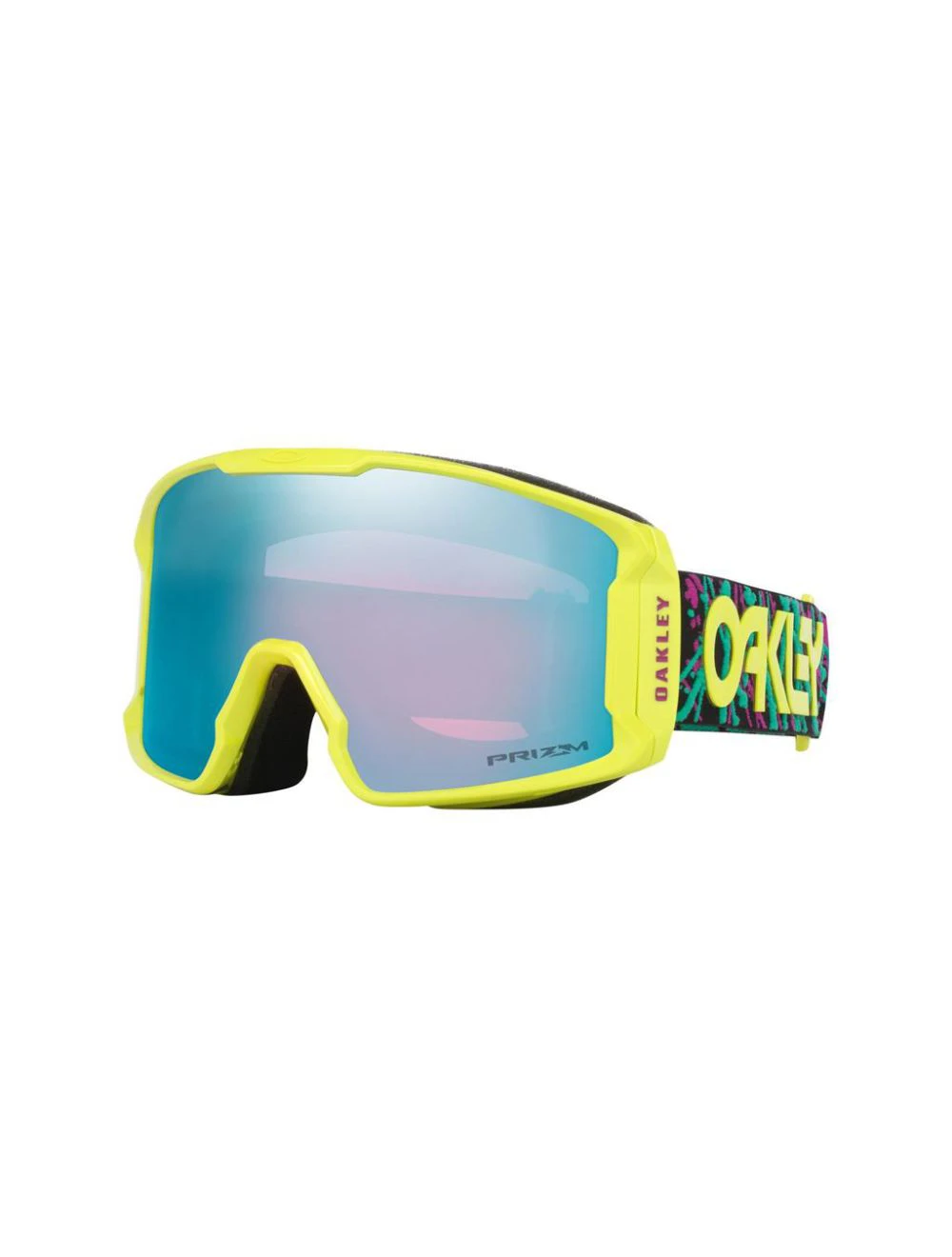 That is a Snowgoggles Oakley Line Miner M Jaxson Blue Prizm Sapphire Iridium Prizm Sapphire Iridium