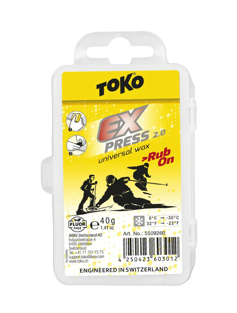 That is a Equipment Toko Express Rub-on Wax 40g