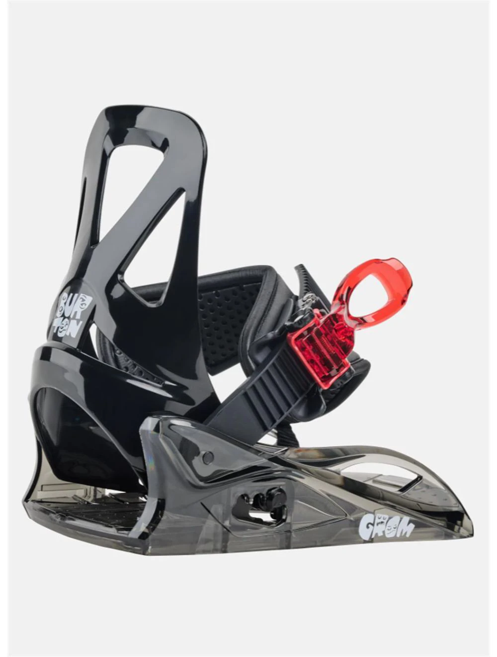 That is a Youth Snowboard Bindings Burton K Grom BND Black Black