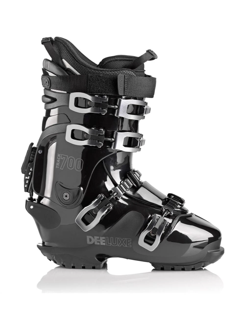 That is a Hardboots; Raceboots; DeeLuxe Track 700 HB STAGE black gunmetal black gunmetal