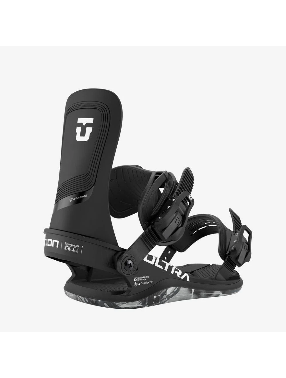 That is a Snowboard Bindings; Union Ultra (woman) Black Black