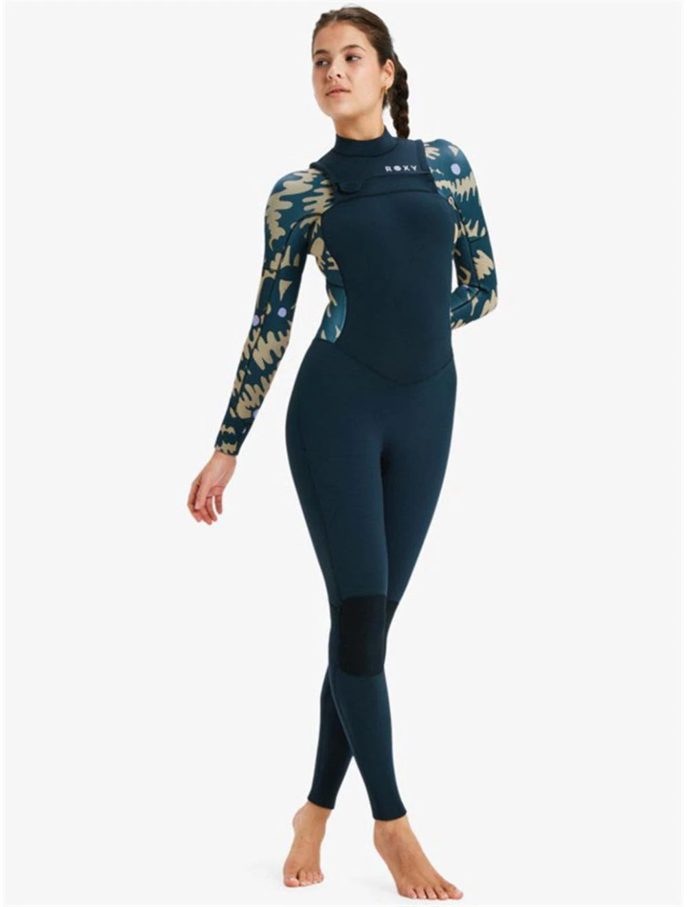 That is a Wetsuit;Neoprene Suit; Roxy 5/4 Swell Natural FZ BFA BFA