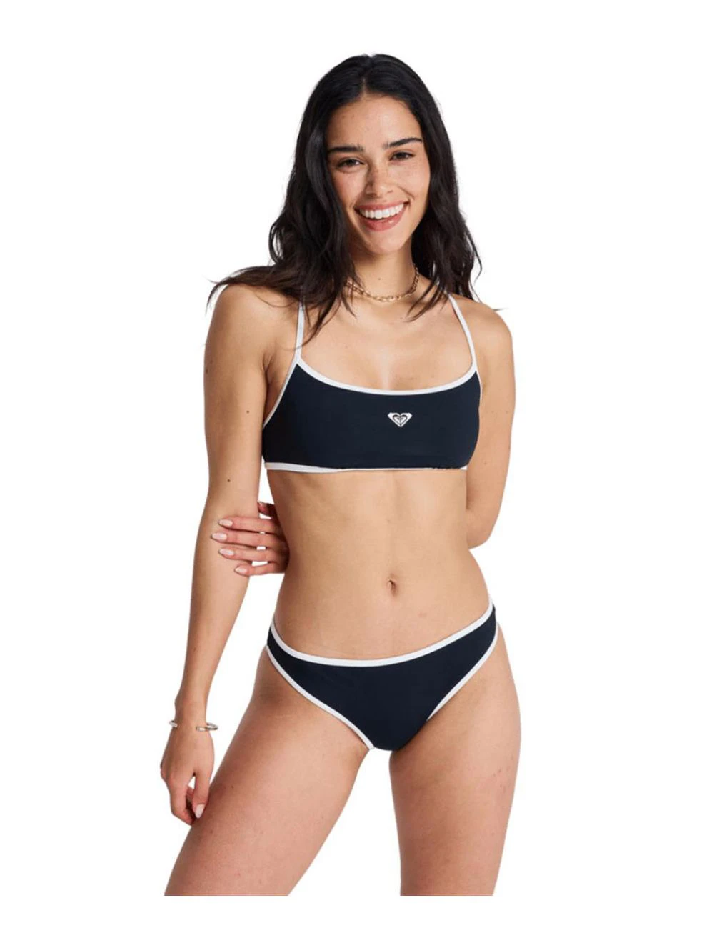 That is a Bikini Roxy The Retro Essentials Classic Anthracite Anthracite