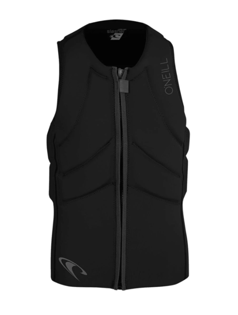 That is a Impact Vest; Wakeboard Vest; O'Neill Slasher Wind Vest Black/Black Black/Black
