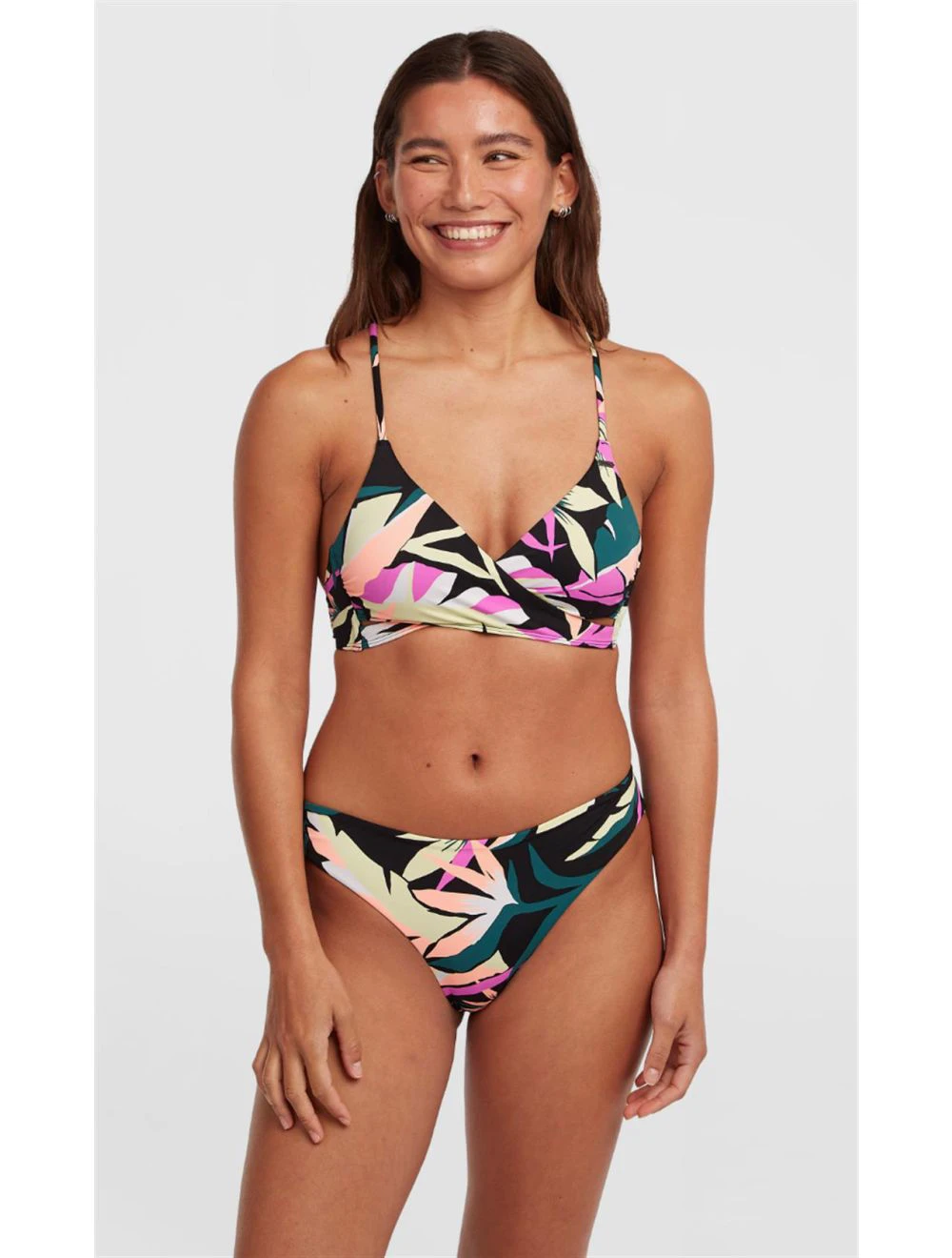 That is a Bikini O'Neill Baay Maoi Bikini Set Black Wmns Tropicana