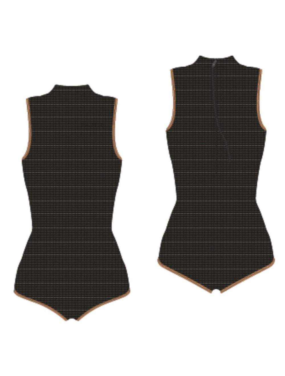 That is a Swimsuit Billabong Tanlines High Neck Glider 1PC Black Black