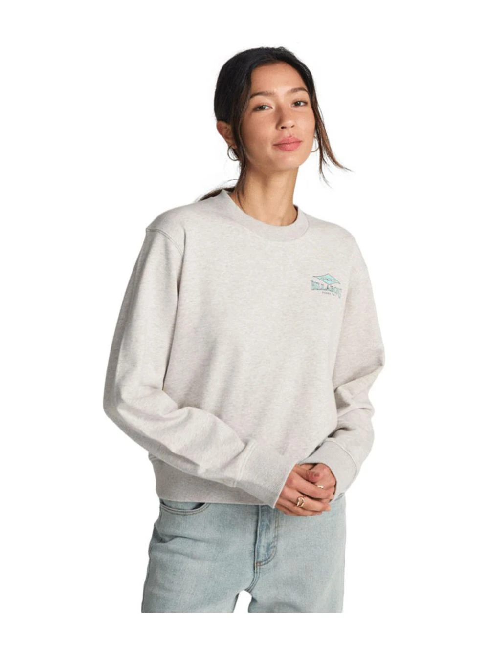 That is a Sweatshirt Billabong Chasing Horizons Grey Heather Grey Heather
