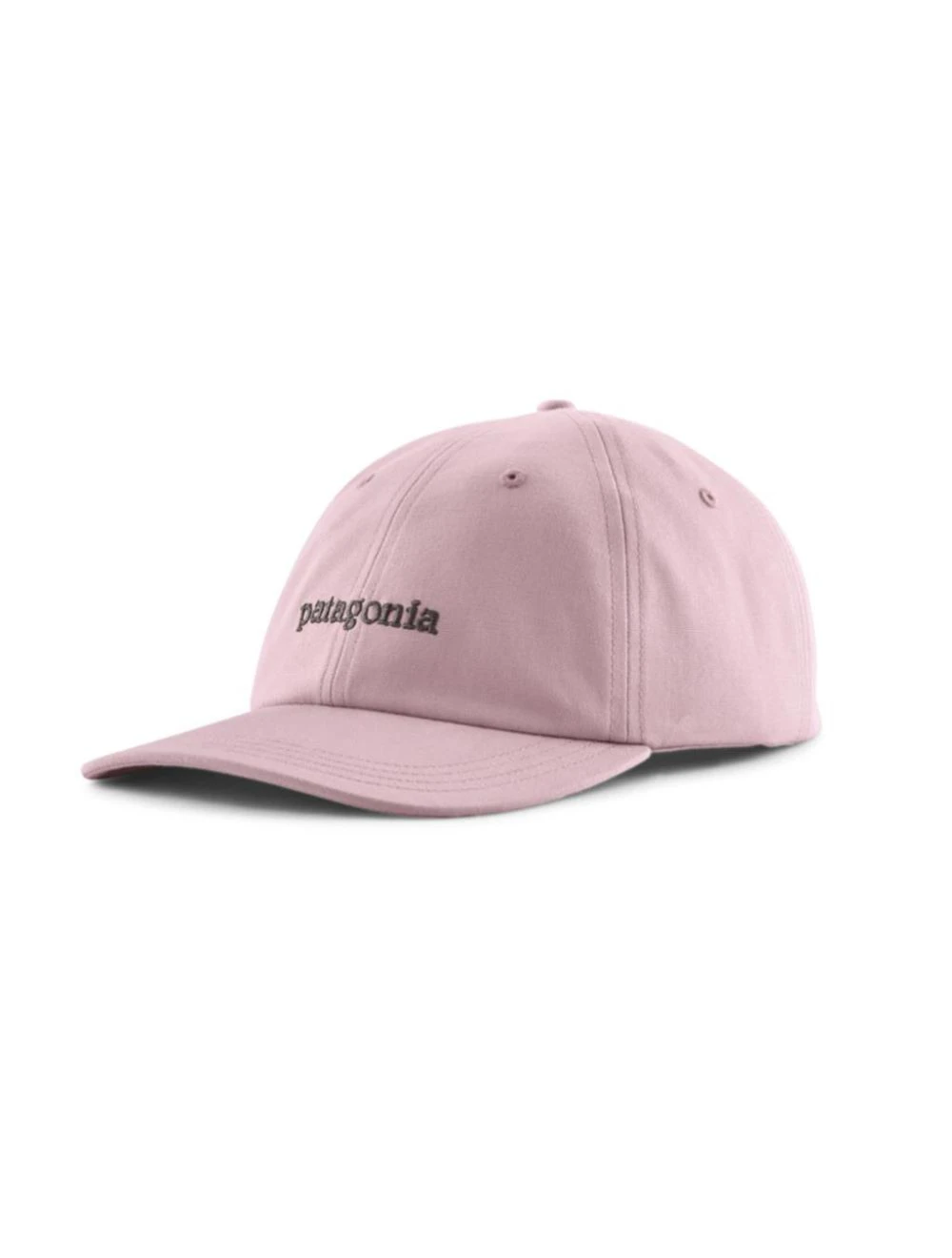 That is a Cap Patagonia Fitz Roy Icon Trad Cap Text Logo: Quiet Violet Text Logo: Quiet Violet