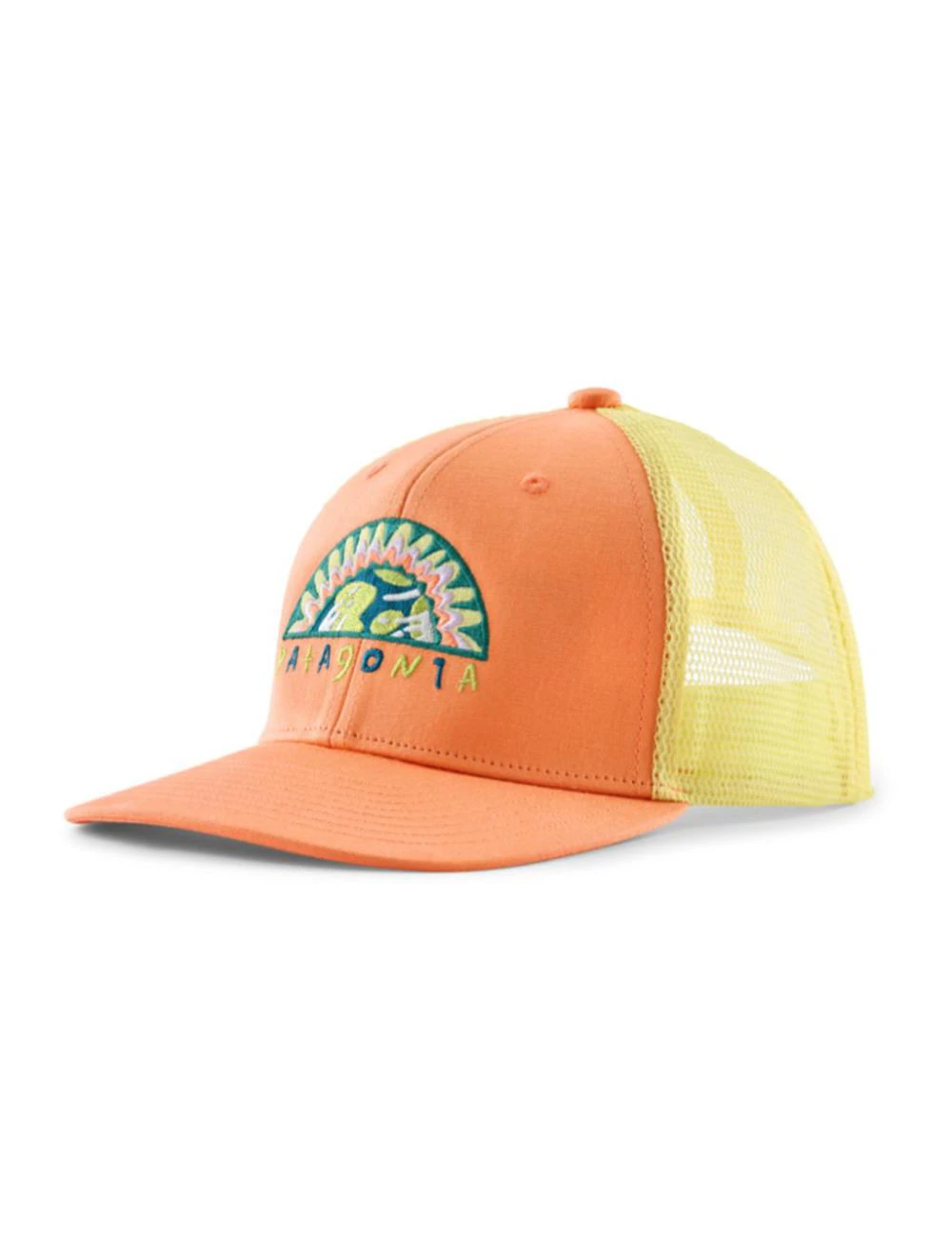 That is a Cap; Patagonia K's Trucker Hat Kids Planet: Peach Sherbet Kids Planet: Peach Sherbet