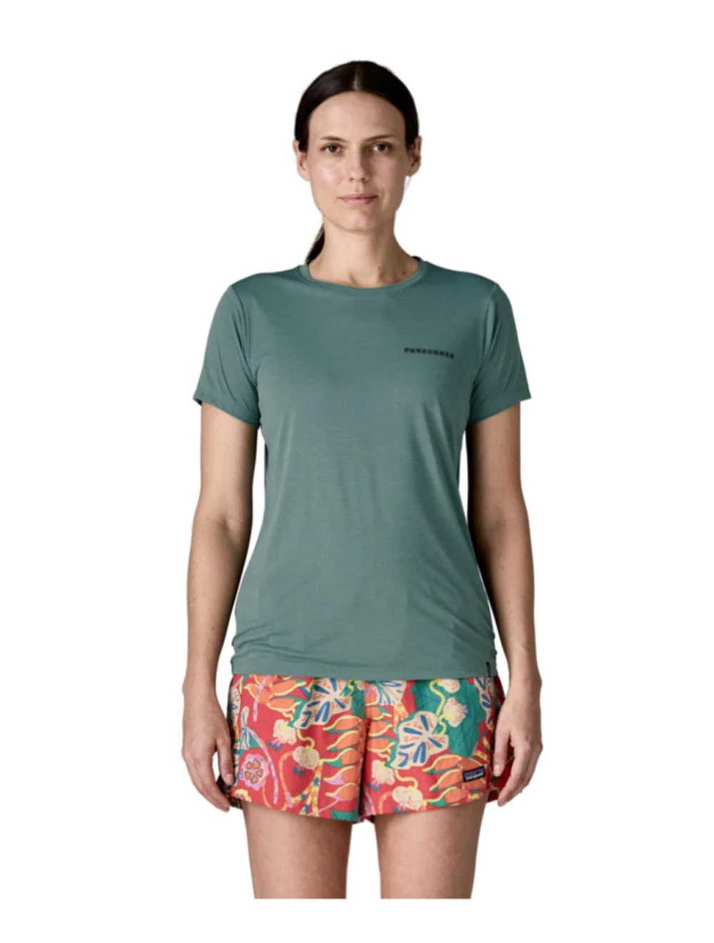 That is a T-Shirt Patagonia W's Cap Cool Daily Shirt - Mother Rays Blue Sage