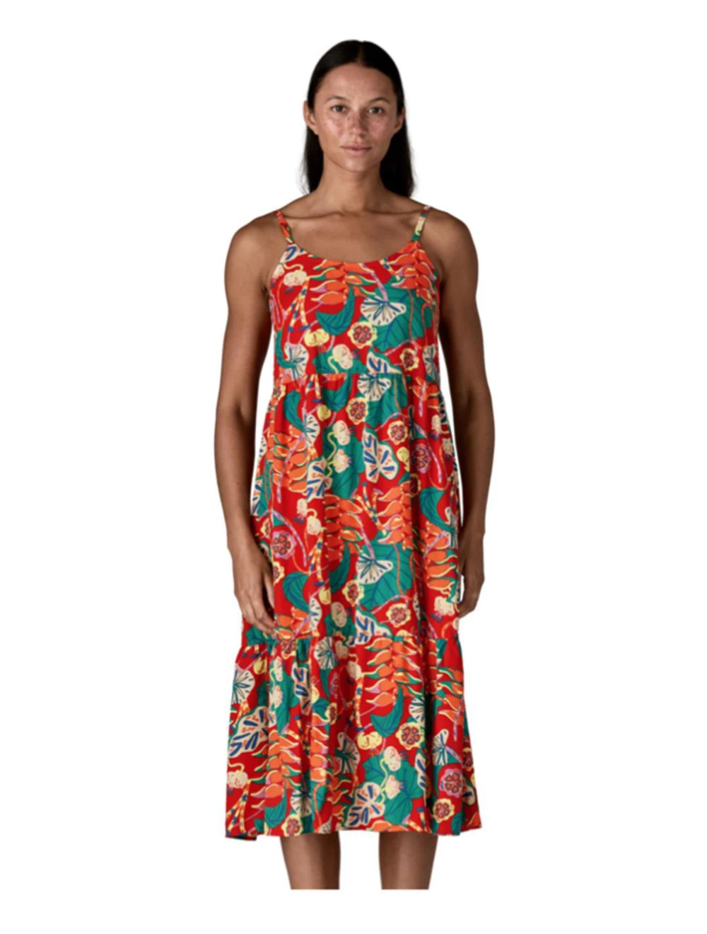 That is a Dress Patagonia W's Tidal Threads Dress Tropiclimb: Hot Ember Tropiclimb: Hot Ember
