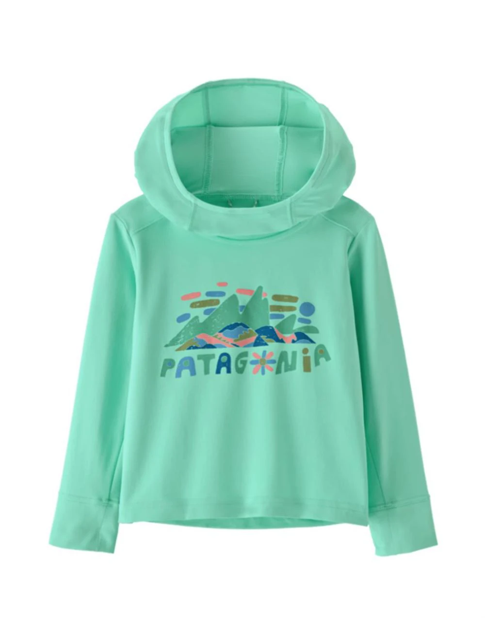 That is a Hoody Patagonia Baby Cap SW Hoody Fitz Roy Superbloom Fitz Roy Superbloom