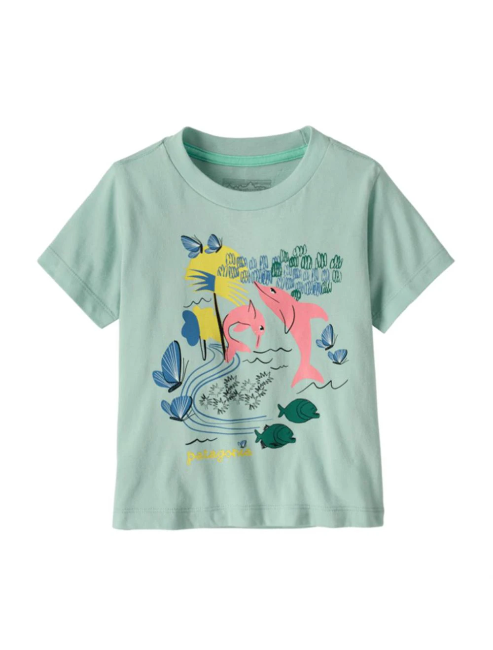 That is a T-Shirt;  Patagonia Baby Graphic T-Shirt Pink Dolphins: Thin Ice Pink Dolphins: Thin Ice