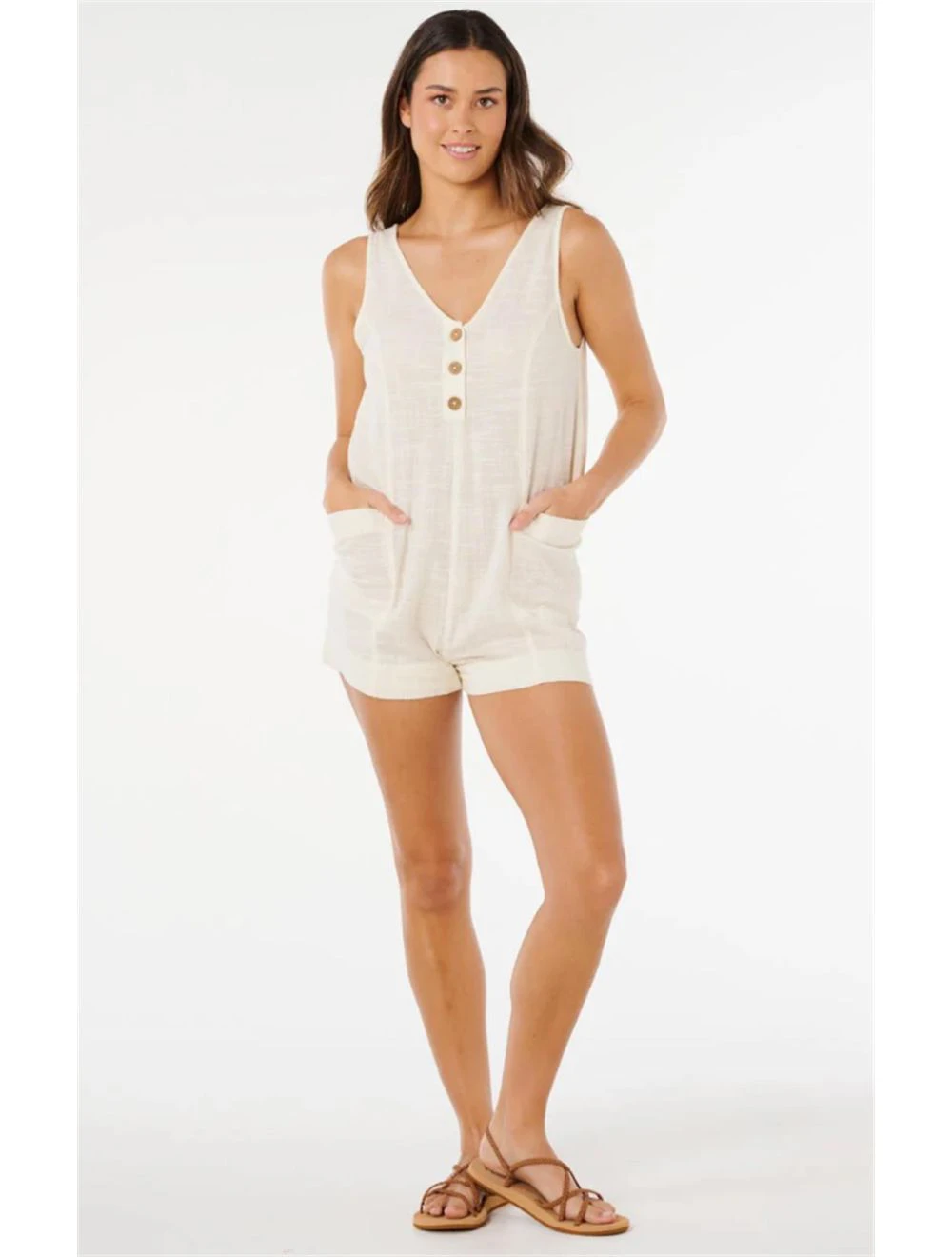 That is a Jumpsuit Rip Curl Classic Surf Romper Bone Bone