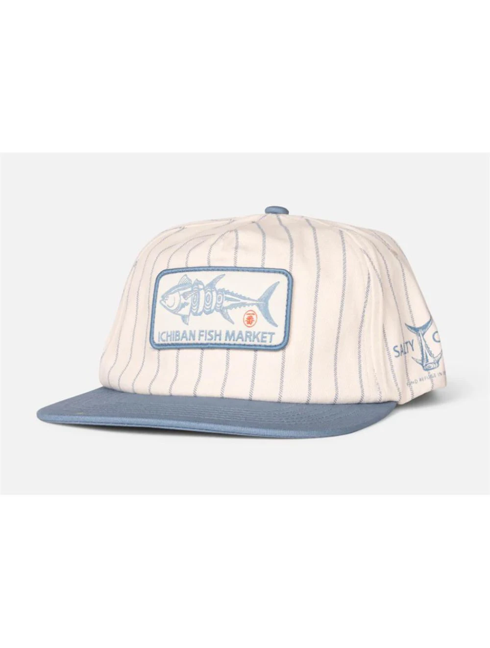 That is a Cap Salty Crew Fish Market Snapback Off White/Slate Off White/Slate