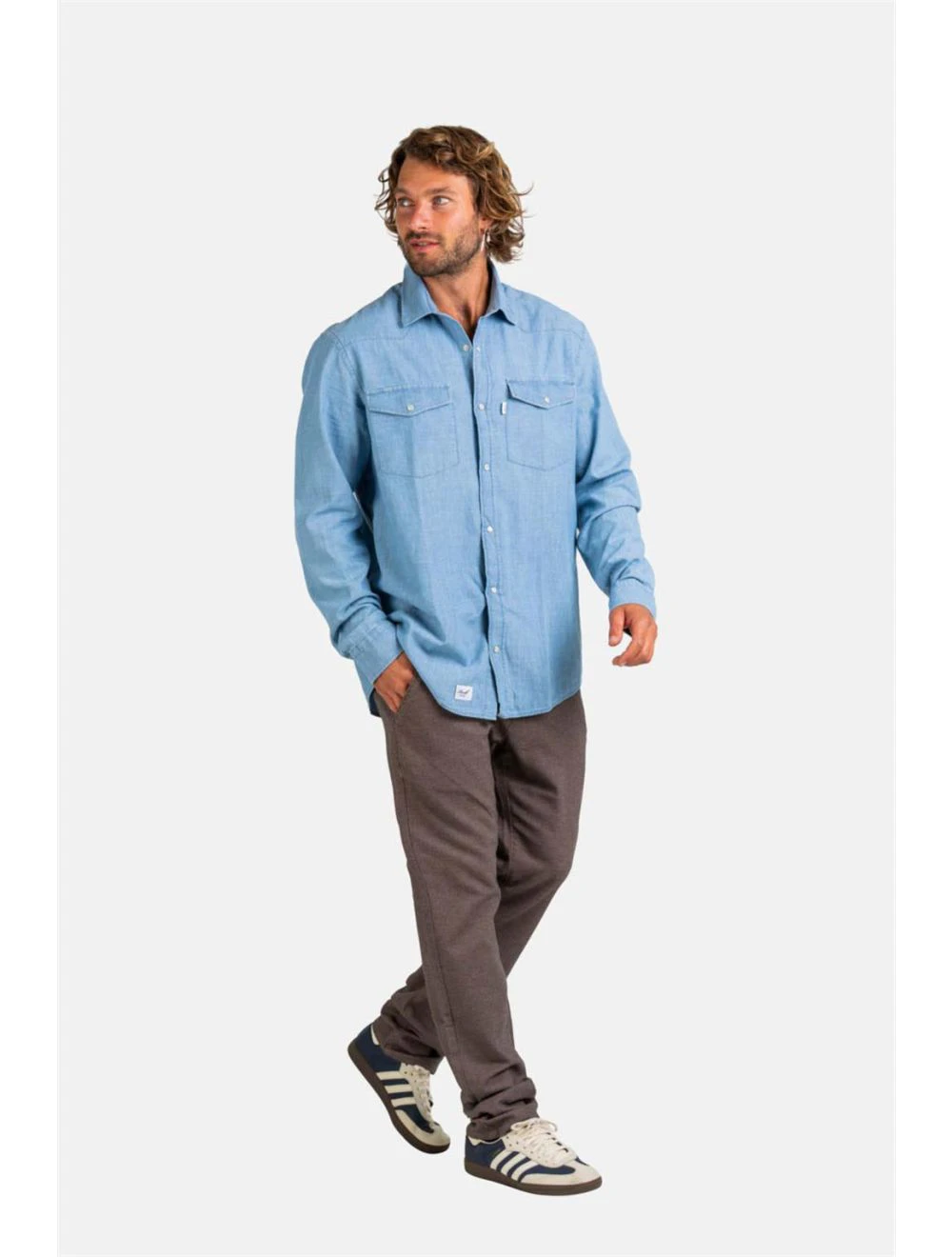 That is a Pants Reell Superior Flex Chino 2 Diamond Sand Diamond Sand