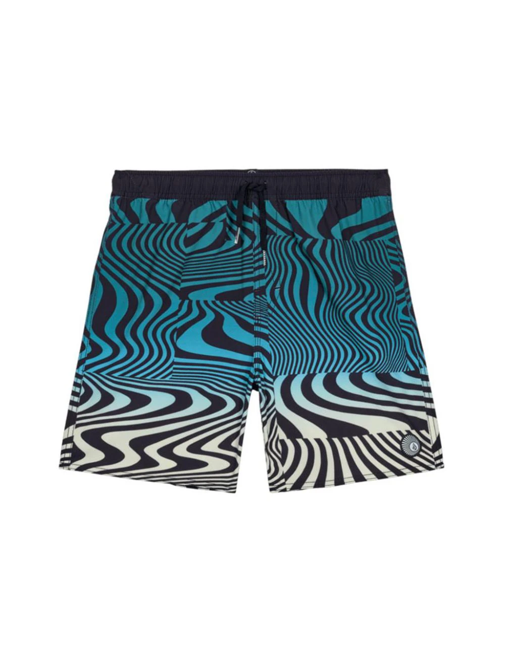 That is a Boardshorts;Swimshorts Volcom Lido Print Trunk Youth Rifle Green Rifle Green