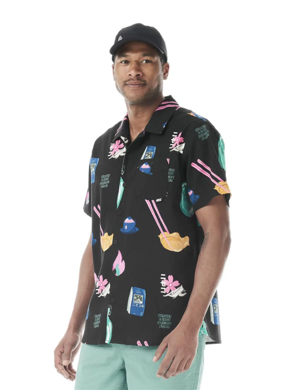 That is a Shirt Picture MATAIKONA SS SHIRT Daily Japan Print Daily Japan Print