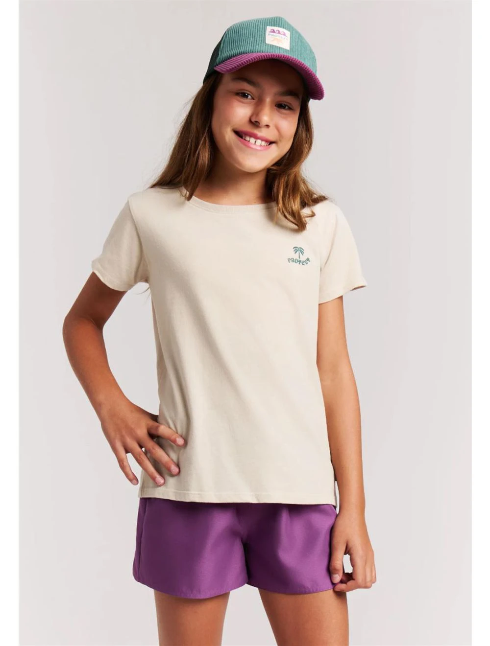 That is a T-Shirt Protest PRTRoxo JR T-Shirt Kitoffwhite Kitoffwhite