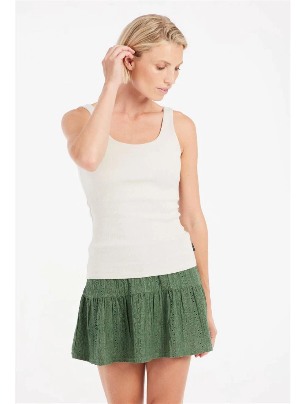 That is a T-Shirt Protest PRTDazes Singlet Kitoffwhite Kitoffwhite