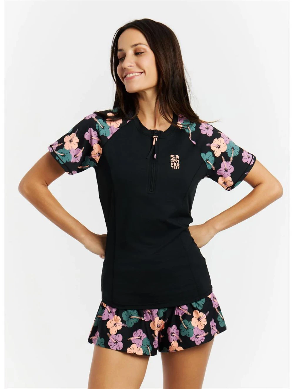 That is a Rashguard; Lycrasuit Protest PRTNautic Surf T True Black True Black