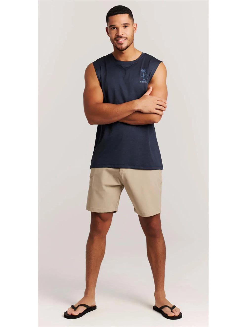 That is a Rashguard;UV-Shirt Protest PRTCanwood surf T sleeveless Night Skyblue Night Skyblue