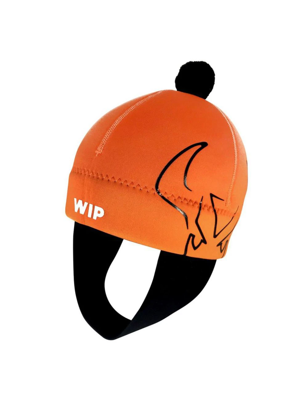 That is a Neoprene Beanie; Surfbeanie WIP Neo Beanie Orange Orange