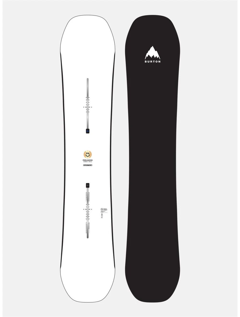 That is a Womens Snowboard; Burton Feelgood Flying V 2026