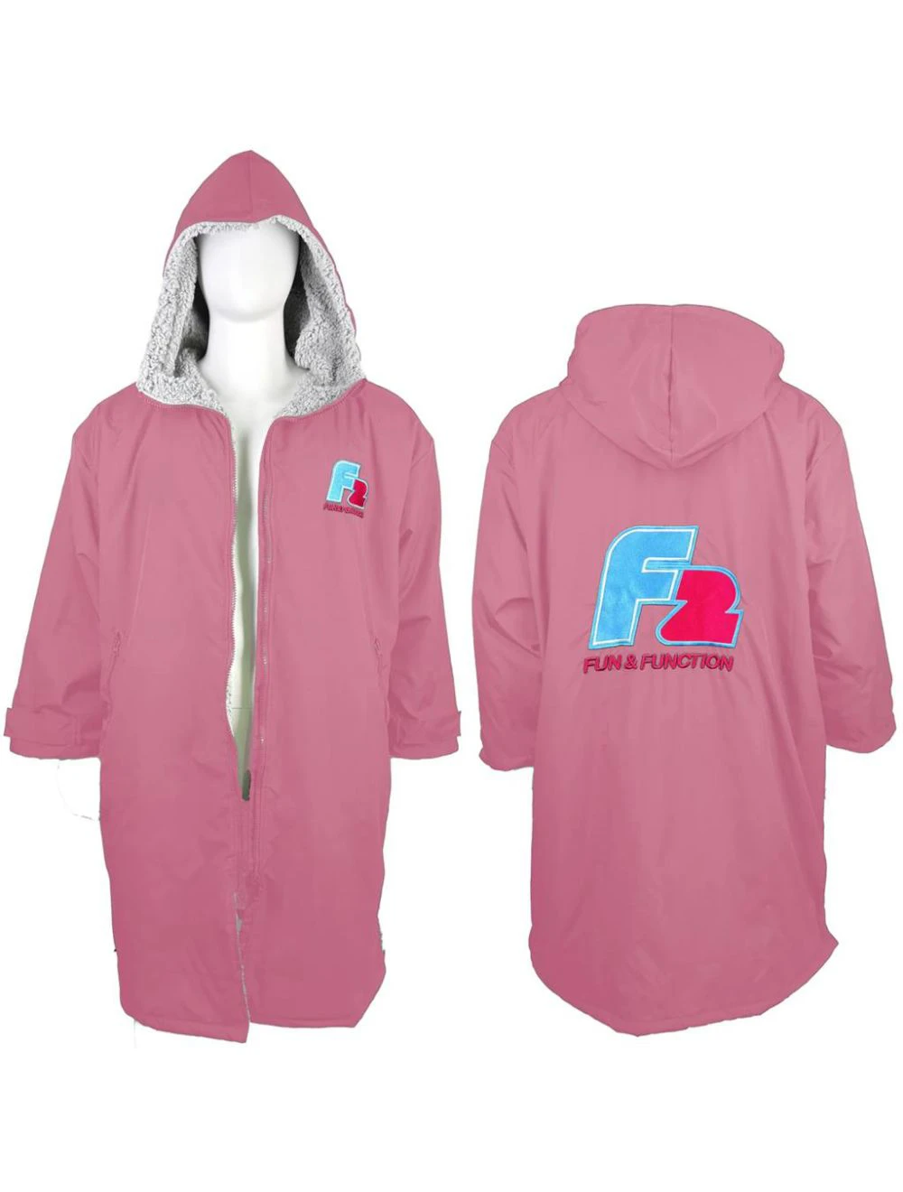 That is a Poncho; F2 Retro Surf Coat Unisex Poncho Softpink Softpink