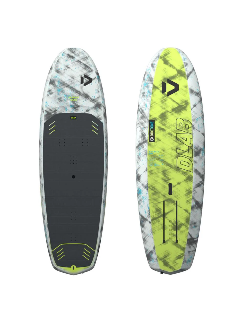 That is a Wingfoil Board; Duotone Skybrid D/LAB