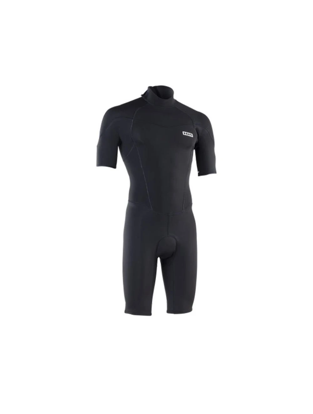 That is a Wetsuit; Surfsuit ION Element 2/2 Shorty SS Back Zip men Black Black
