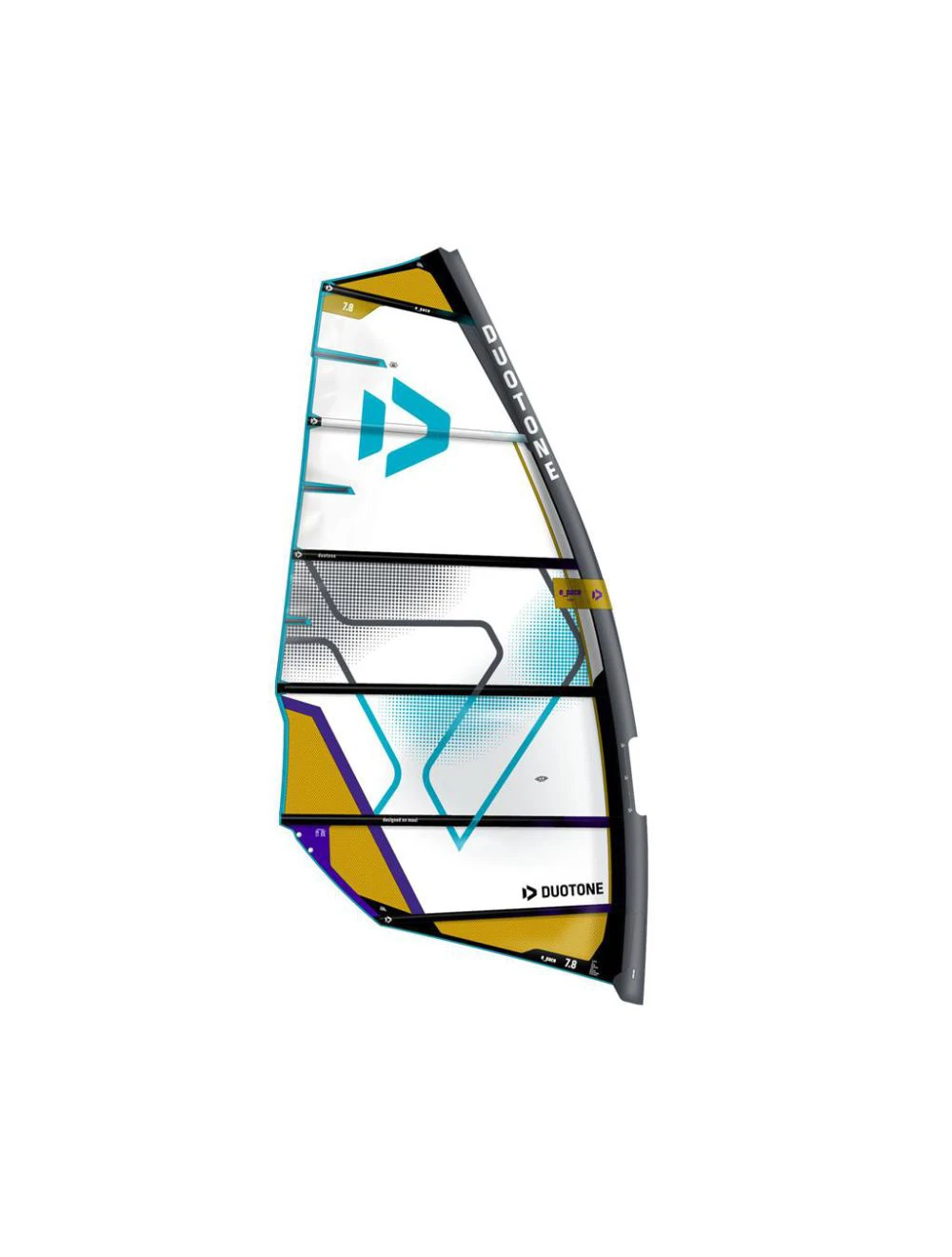 That is a Windsurfingsail;Sail Duotone E_Pace 2026 c14 white mustard c14 white mustard
