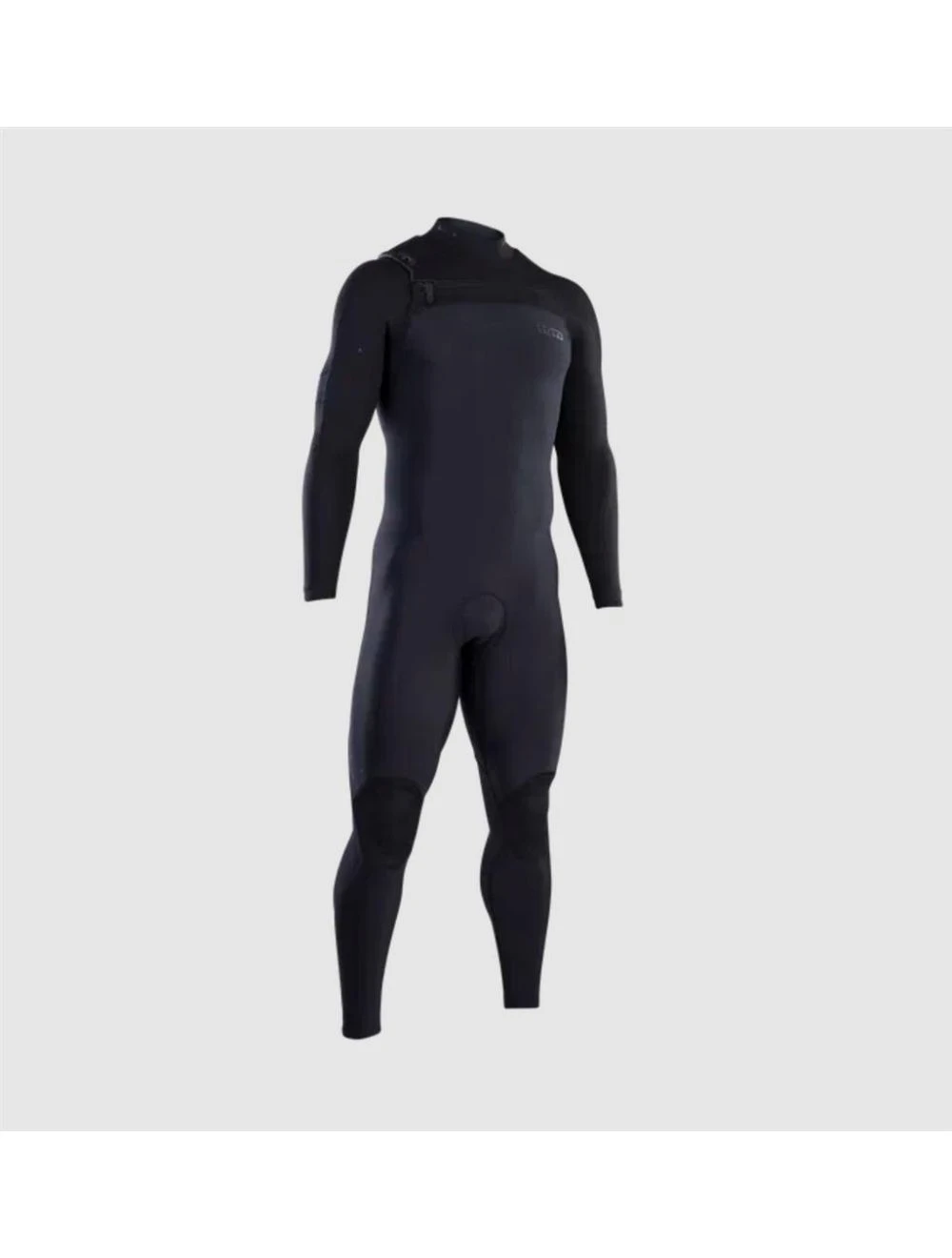 That is a Neoprene; Wetsuit; Surfing ION Seek Amp 3/2 Front Zip Men Black Black