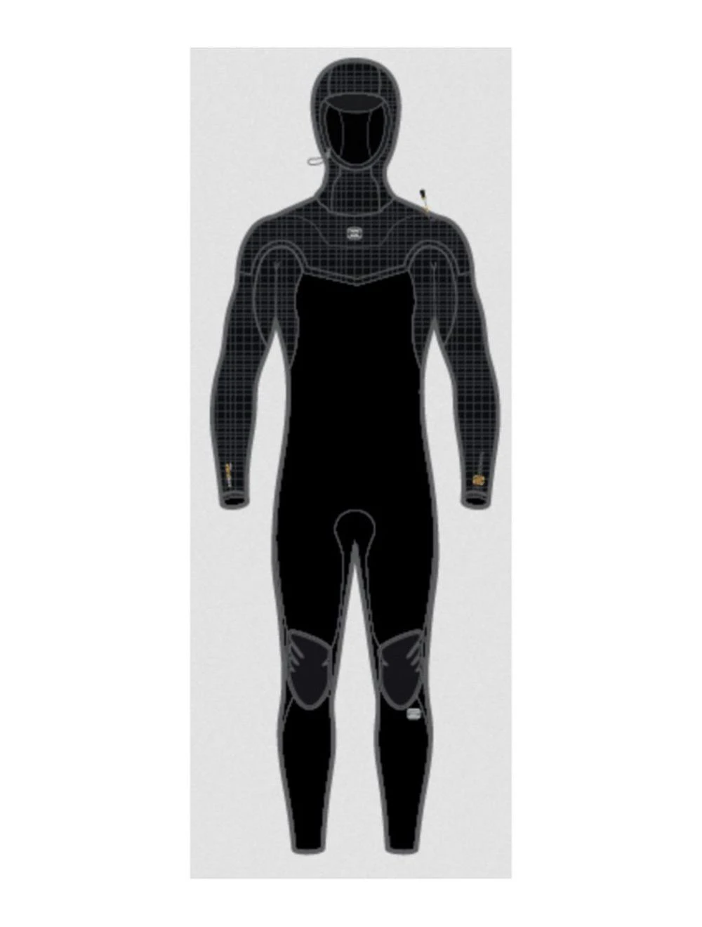 That is a Wetsuit; Surfsuit Billabong 6/5 Furnace Ultra Gullwing HD Black
